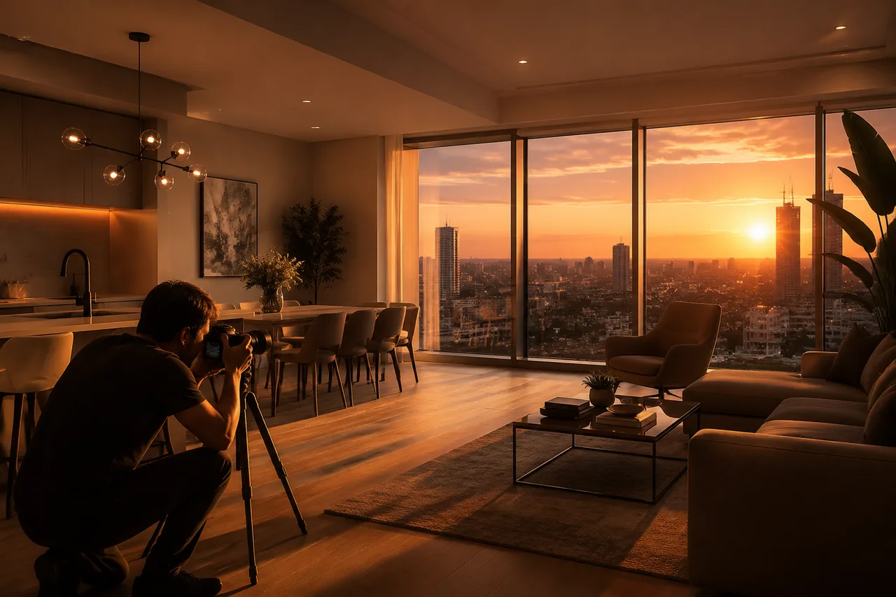 Odyssey3D photographer shooting a Vaughan home