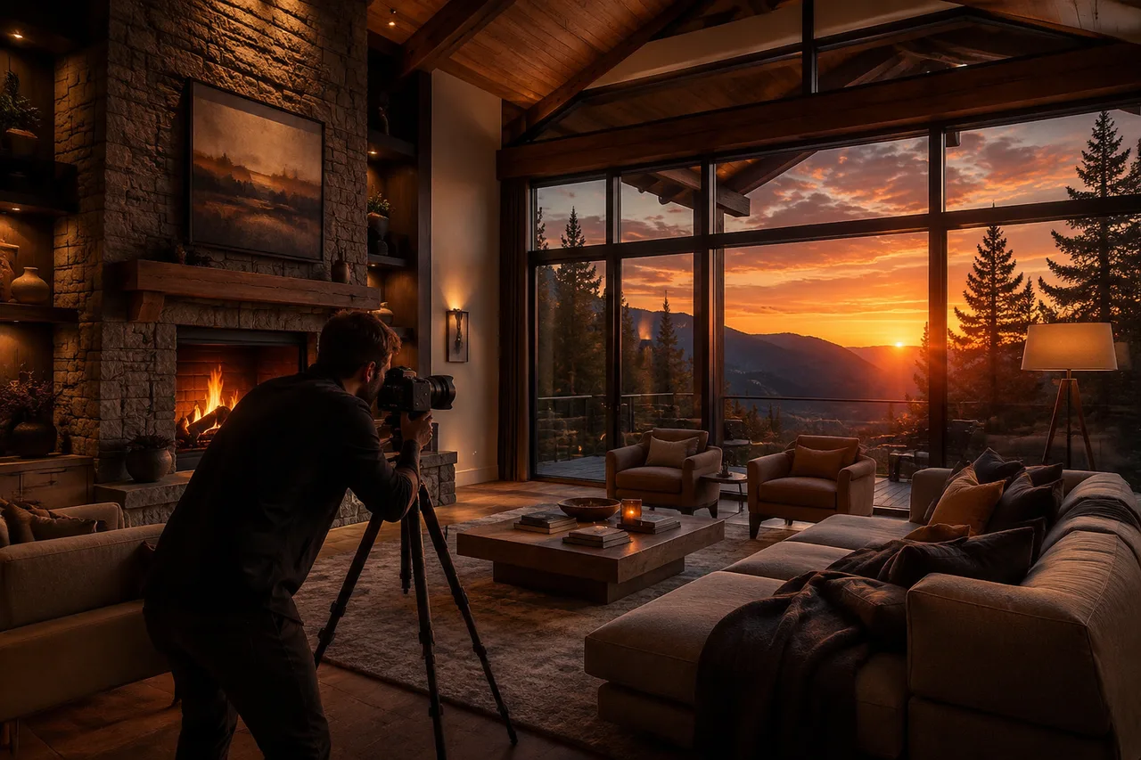 Odyssey3D photographer shooting a Etobicoke home